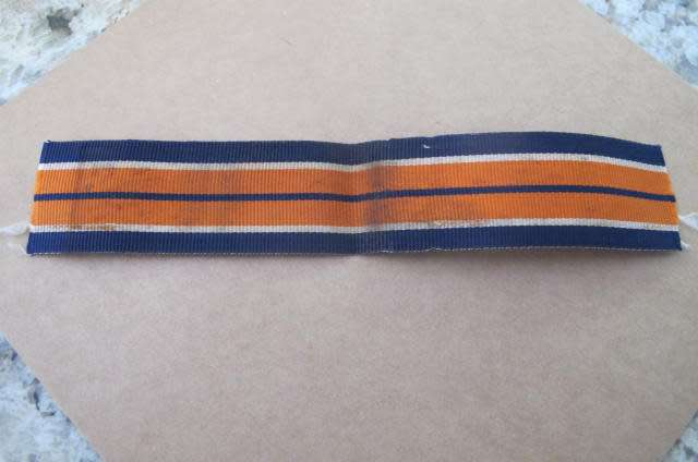 South Africa - Full Size General Service Medal Ribbon 15 cms.
